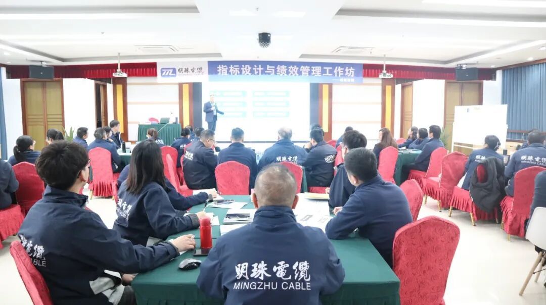 以戰略為錨 以指標為帆 | 明珠電纜指標設計與績效管理工作坊！